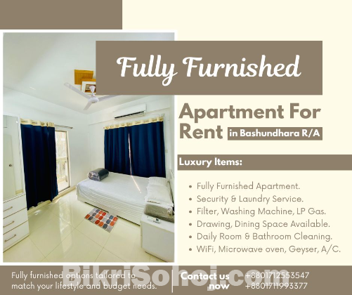 Deluxe Fully Furnished Apartment with Modern Amenities